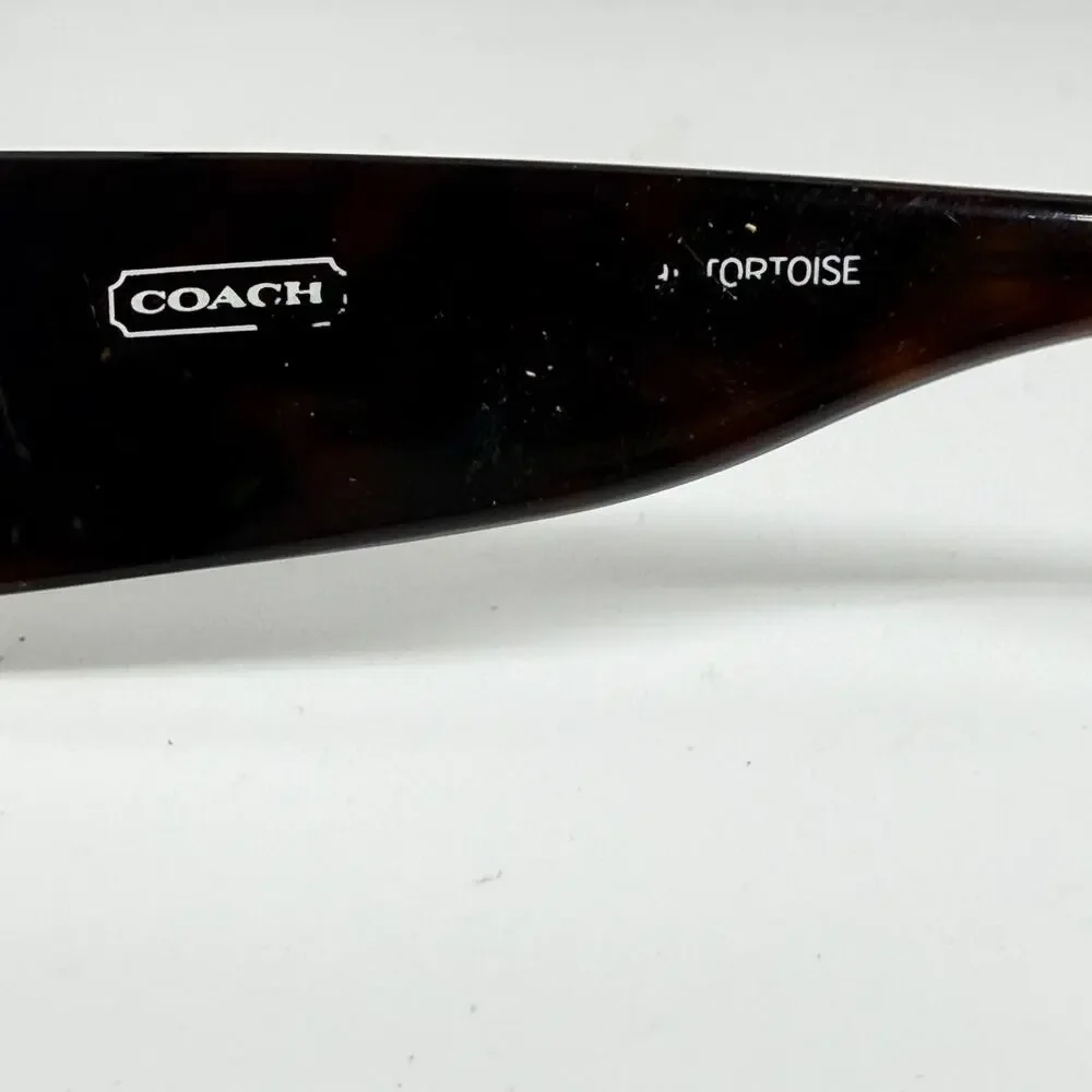 COACH Sunglasses FRAMES‎ ONLY BROWN TORTOISE FULL RIM 20930